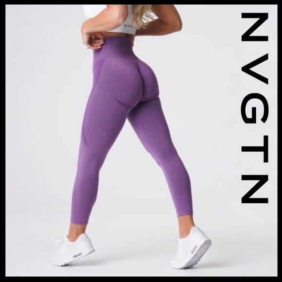 NVGTN Pants - NVGTN Contour Seamless Leggings•Violet💜